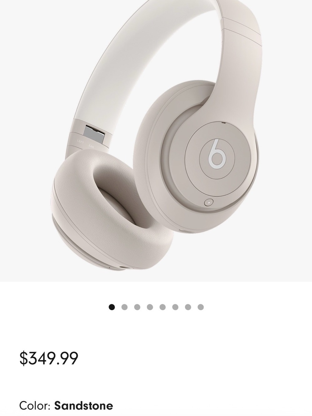 Beats by Dre Headphones Sandstone